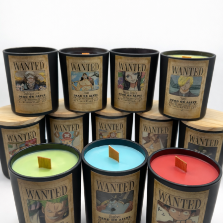 One Piece Wanted Character Candles