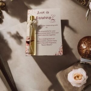 Perfume Wedding Favors NOT ASSEMBLED